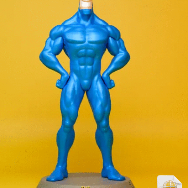 The Tick 3D Model STL File – La Garrapata Fan Art (15cm, 2 Pieces) 