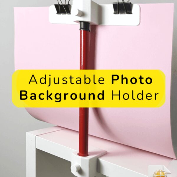 Adjustable Photo Background Holder STL File