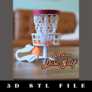 Desktop Disc Golf STL File