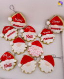 Cookie Santa Ornament STL File